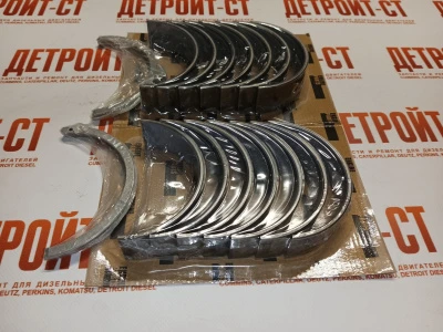 Комплект коренных подшипников (STD) Cummins M11 4025120 (4319792, 4025121, 3801150, 3016770, 4319798, 3400711, 3400710) фото запчасти