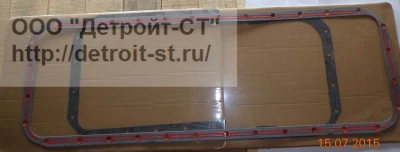 Прокладка поддона масляного картера 6CT, ISC, QSC, L, ISL, QSL Cummins 3973509 (3938160, 3934044, 3914017, 3911818, 3906611, 6745-21-5130, 6742-01-5308) фото запчасти