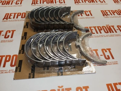 Вкладыши коренные 0,25 Cummins QSM/ISM/M-11 4025121 (3400711, 4319792, 4025120, 3801150, 3016770, 4319798, 3400710) фото запчасти