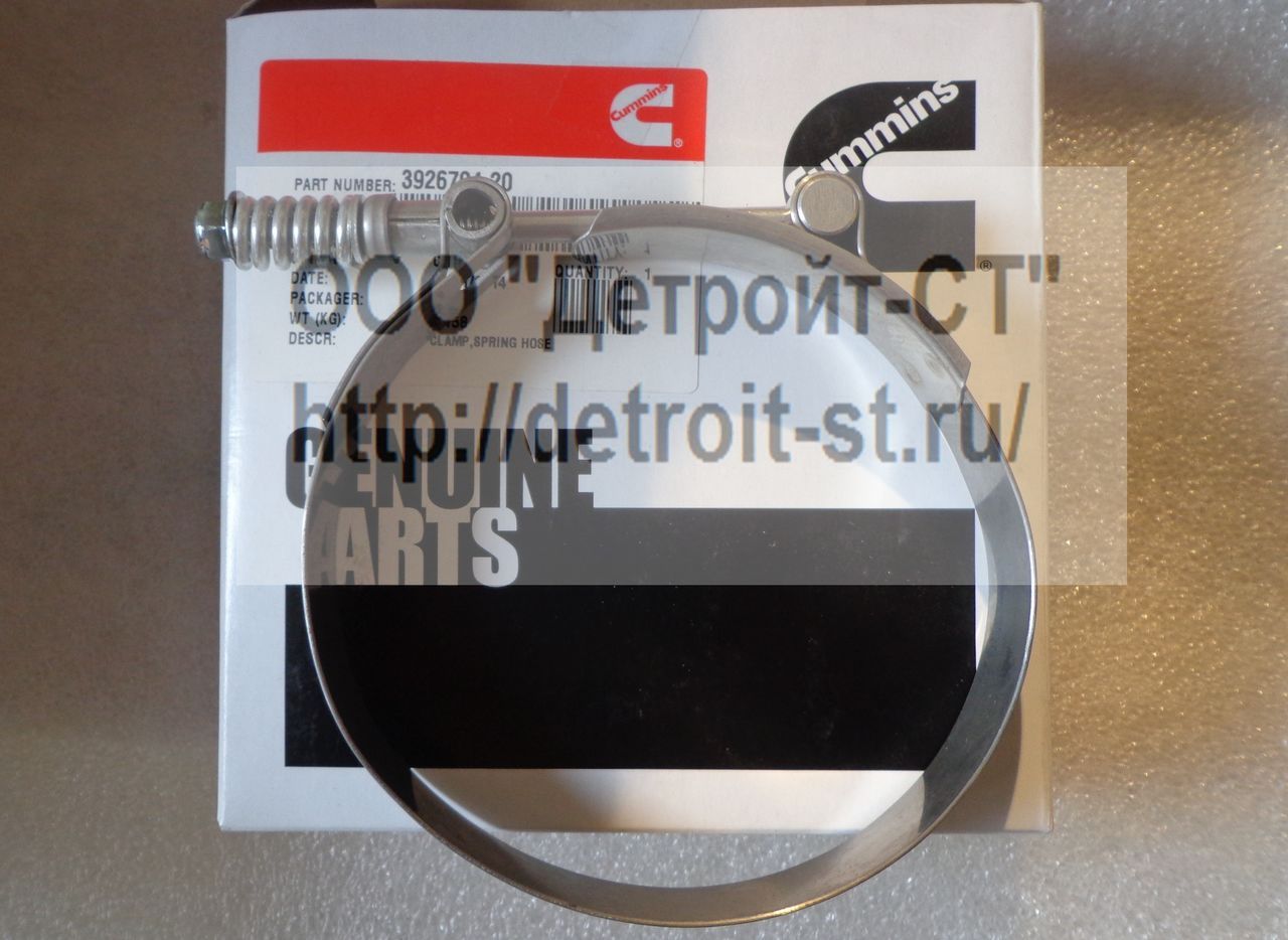 Хомут Cummins 3926704 фото запчасти