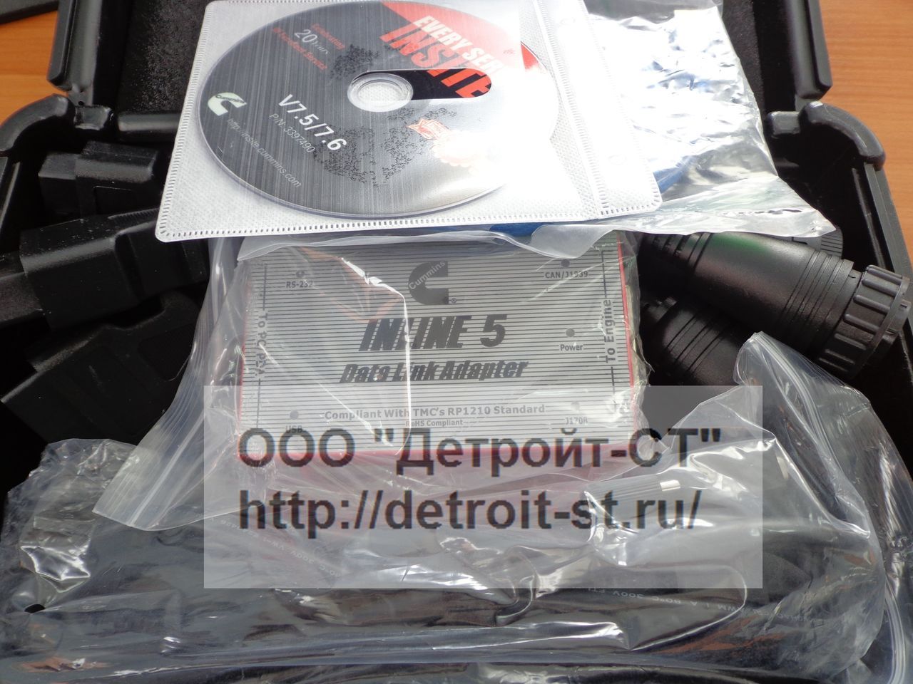 Диагностика к двигателю Cummins INLINE 5 (4918416, 2892092, 3163682, 3163094, 3162844) фото запчасти