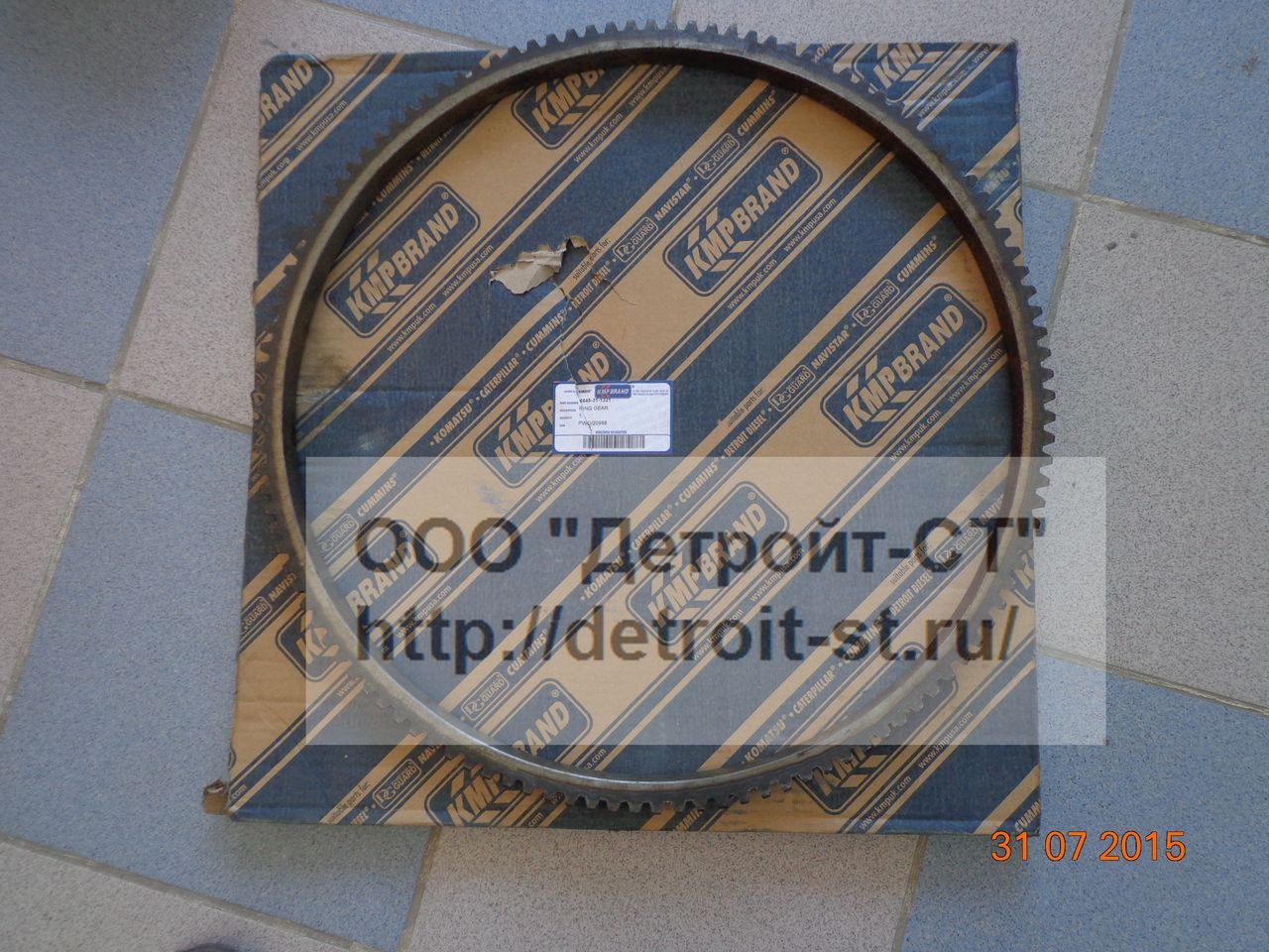 Венец маховика Komatsu D355C 6645-31-1321 фото запчасти