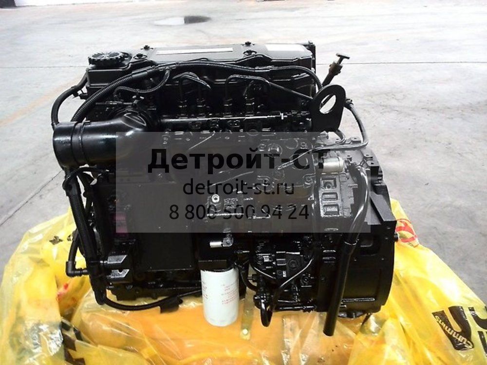 Двигатель Cummins QSB4.5 фото запчасти