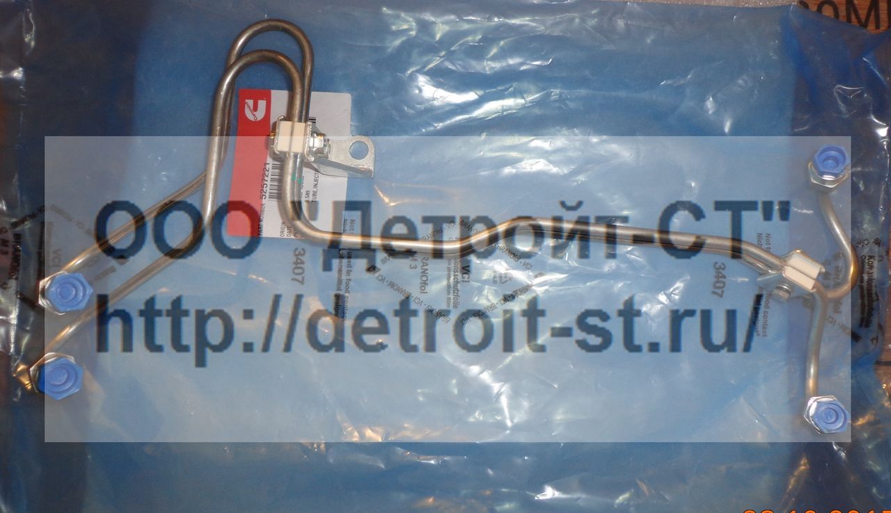 Трубка топливная Cummins 5257221 фото запчасти