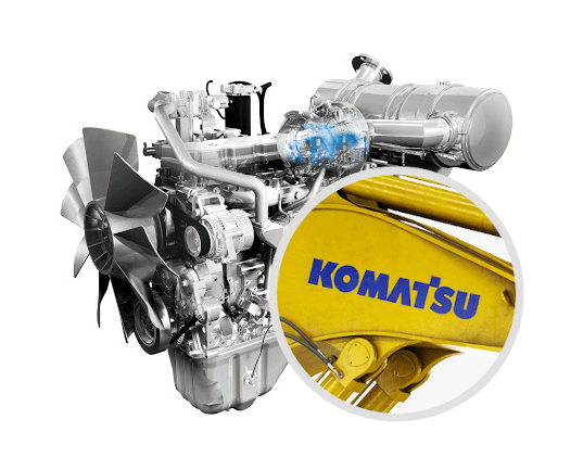 Ремонт двигателей Komatsu