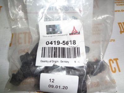 Винт шатуна Deutz 04195618 (4195618, 0419-5618, 040311101200, 20060510128) фото запчасти