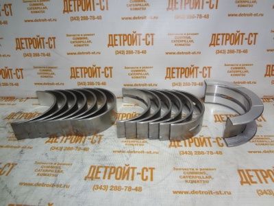 Вкладыш коренной станд + упор Komatsu 6742-21-8200 (3945917, 3802210, 3802140, 3800270) фото запчасти