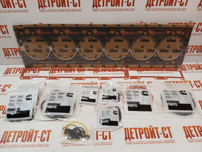 Комплект прокладок двигателя верх Cummins 4089758 фото запчасти