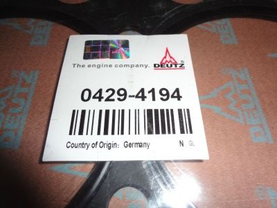 Уплотнение Deutz 04294194 (4294194, 0429-4194) фото запчасти