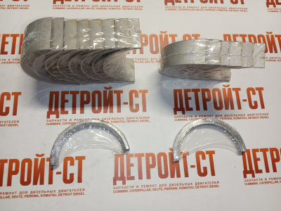 Вкладыши коренные 0,25 Cummins N-14 3801261 (3030217) фото запчасти