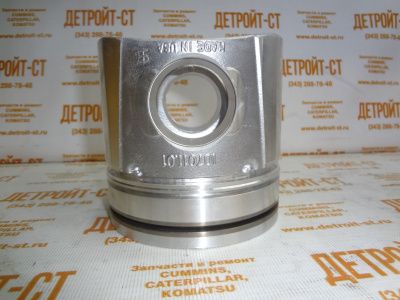 Поршень с кольцами 0,5 Cummins 4955481 (6754-31-2120, 4934816, 6754312120, 6754-39-2111, 6754392111, 41082620) фото запчасти