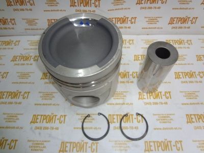 Поршень Cummins KTA-19, KTA-38 в сборе с пальцем и стопорными кольцами 3631241 (3096685, 3070703, 3803312, 3631241) фото запчасти
