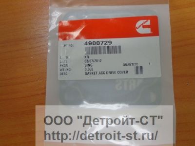 Прокладка Cummins A2300 4900729 (4900255) фото запчасти