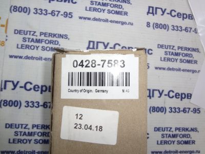 Соленоид 12V Deutz 04287583 (0428-7583, 4287583) фото запчасти