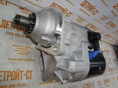 Стартер Komatsu 24V, 5kW, 10T 600-863-5110 (600-863-5111, 6008635110, 6008635111) фото запчасти