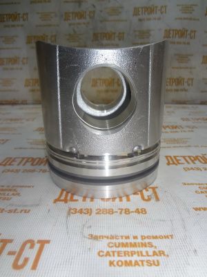 Поршень с пальцем и стопорами Komatsu 6743-31-2101 (3802263, 3917707) фото запчасти