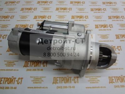 Стартер на Cummins 4BT 3.9 24 Volt 3604677 (TT16260, 6582N, 3604677RX, 3675204RX, 367520RX, 3904057, 3909914, 3918377, 3918378, 3926932, 3926932R, 3926932RX, C3918377, C4935789) фото запчасти