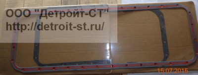 Прокладка поддона масляного картера 6CT, ISC, QSC, L, ISL, QSL Cummins 3973509 (3938160, 3934044, 3914017, 3911818, 3906611, 6745-21-5130, 6742-01-5308) фото запчасти