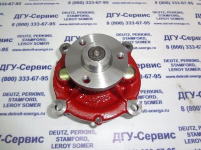Водяной насос Deutz BFM1013 02937441 (2937441, 0293-7441, 21404502, WPDZ103, 7421404502, WAP-502, 32000700000, 30200101302, 98200148, 3050463, 4258805, 4259548, 4206613, 4299148, 4500930, 03050463, 04258805, 04259548, 04206613, 04299148, 04500930) фото запчасти