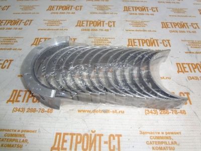 Вкладыши коренные STD Cummins 3802070 (3800290, 4955853) фото запчасти