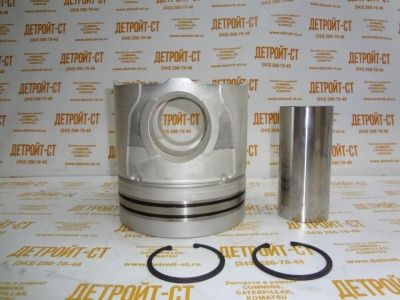 Поршень Cummins KTA-19, KTA-38 в сборе с пальцем и стопорными кольцами 3631241 (3096685, 3070703, 3803312, 3631241) фото запчасти