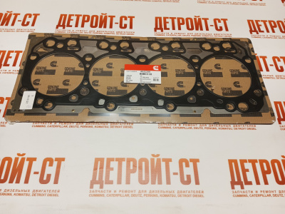 Прокладка головки блока цилиндров ГБЦ (D=109mm) Cummins 4ISBe, 4ISDe 4932209 (4946620, 5289048) фото запчасти