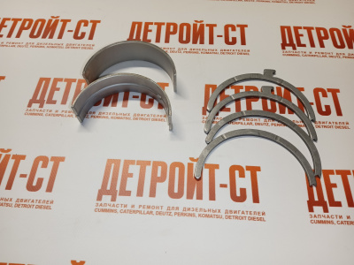 Вкладыши коренные 0,25 Cummins QSM/ISM/M-11 4025121 (3400711, 4319792, 4025120, 3801150, 3016770, 4319798, 3400710) фото запчасти