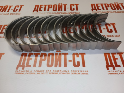 Комплект коренных подшипников (STD) Cummins M11 4025120 (4319792, 4025121, 3801150, 3016770, 4319798, 3400711, 3400710) фото запчасти
