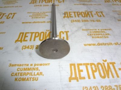Клапан выпускной Cummins 3969637 (4089762, 3942589, 3800341, 4981795) фото запчасти