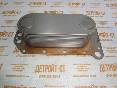 Маслоохладитель Cummins C8.3 3974815 (C3974815, 3918175, 3906296, 3945565, 3906296, 3944463, 3943539, 6743-61-2210) фото запчасти