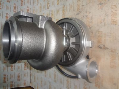 Турбокомпрессор Caterpillar 740130-0001 (GTA4702BS, 740130-5002S, 740130-0002, 236-7659, 2297170, 229-7170) фото запчасти