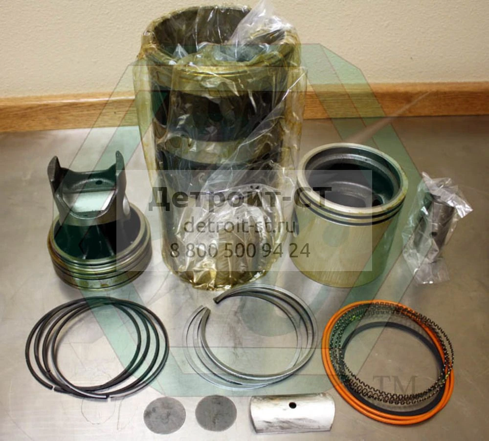 Cyl. Kit, Turbo, 15:1 CR, .95\"PH, 25°A, .001\" OS 23524337-1 фото запчасти