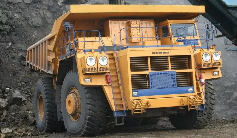 Роботизированные карьерные самосвалы БелАЗ в рамках реализации проекта "Интеллектуальный карьер"