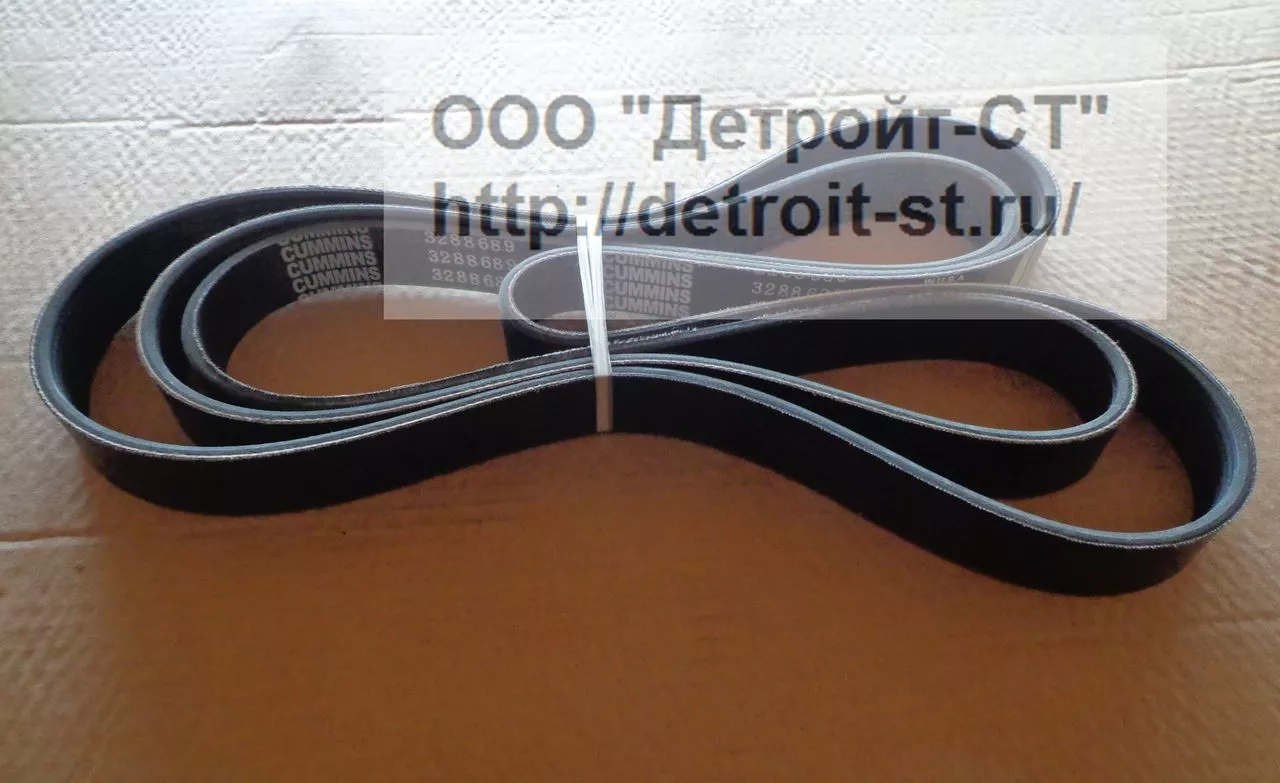 Ремень генератора Cummins B5,9 3288689 (3911587, 3906484) фото запчасти